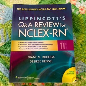 Lippincott’s NCLEX RN review book 11th edition eleventh